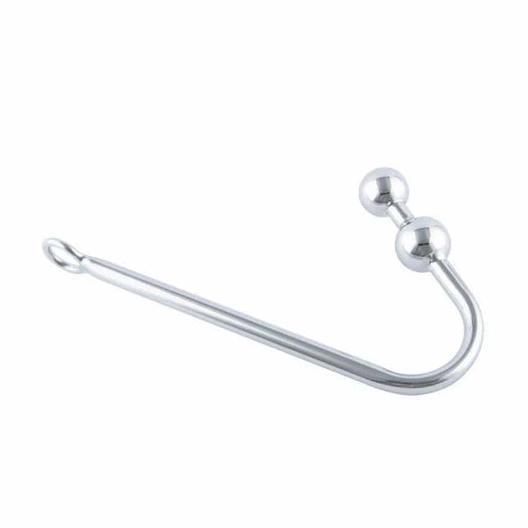 Hook Steel Anal Balls Two Stainless Pleasurable 4417 1028